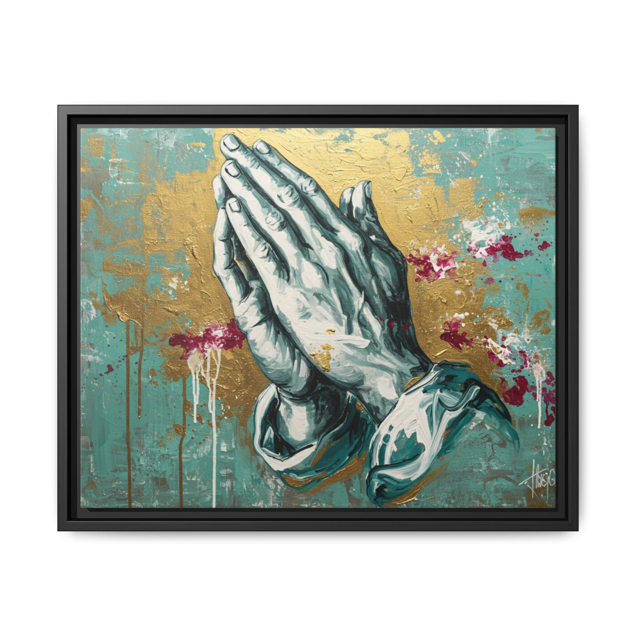 Framed Matte Canvas Art - Multi-Color Religious Wall Decor, Unique Gift for Faith Lovers, Home Decoration, Christian Art, [...]