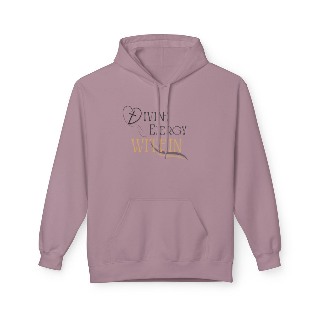 Divine Energy Within Hoodie – Unisex Spiritual Cozy  Sweatshirt, Faith & Light Collection, Inspirational Spiritual Apparel,  Motivational Gift