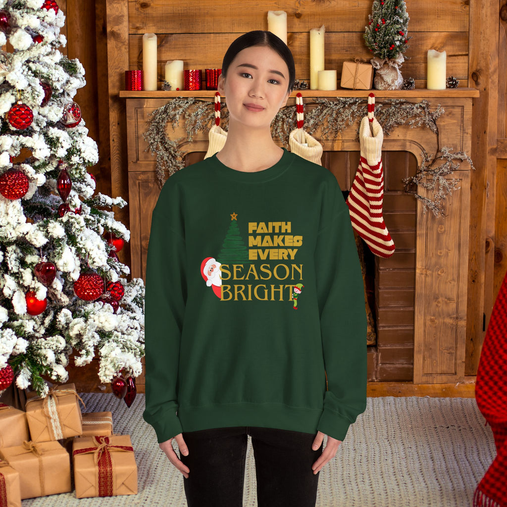 Crewneck Sweatshirt, Inspirational Sweatshirt, Faith-Based Apparel, Christian Gift, Cozy Church Wear