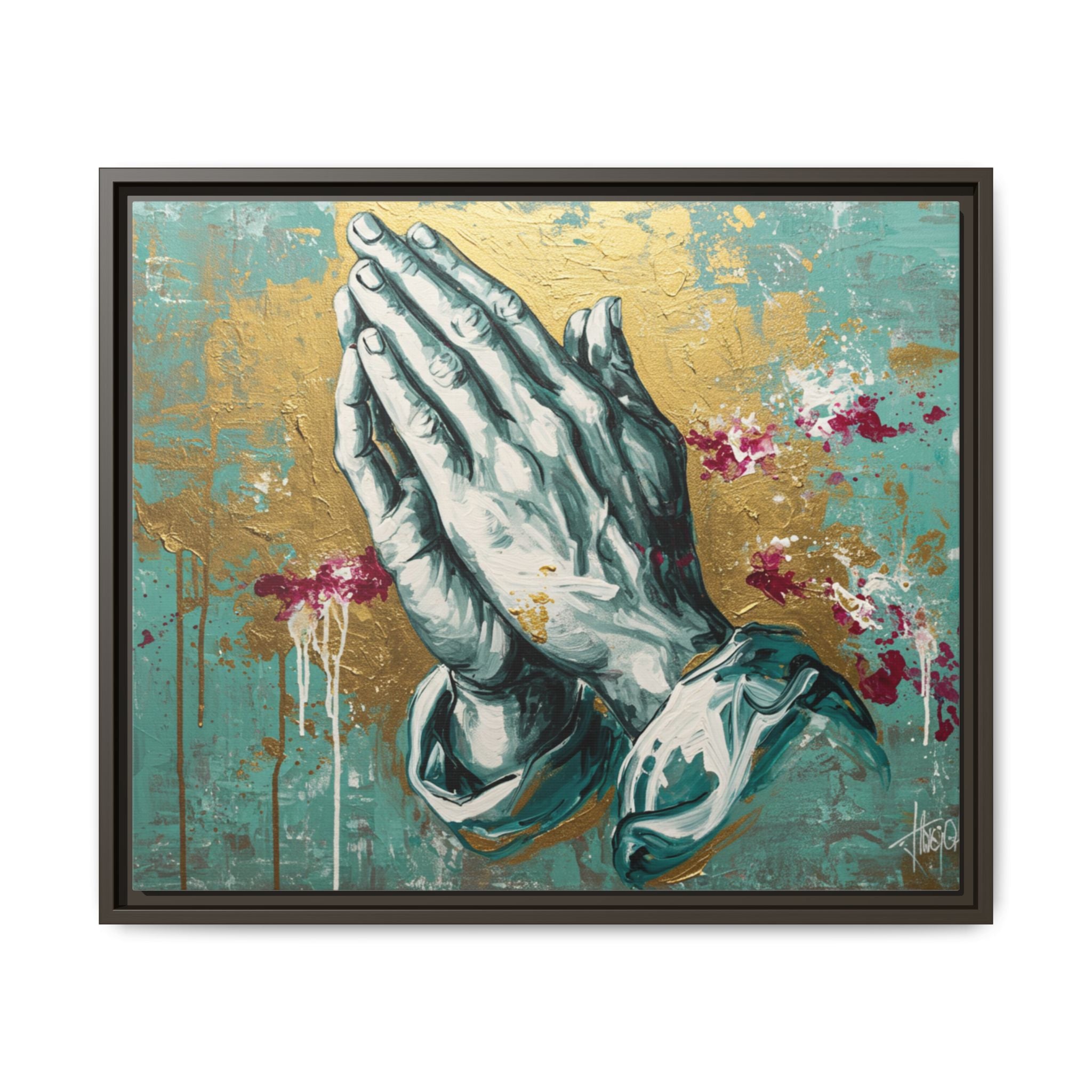 Framed Matte Canvas Art - Multi-Color Religious Wall Decor, Unique Gift for Faith Lovers, Home Decoration, Christian Art, [...]