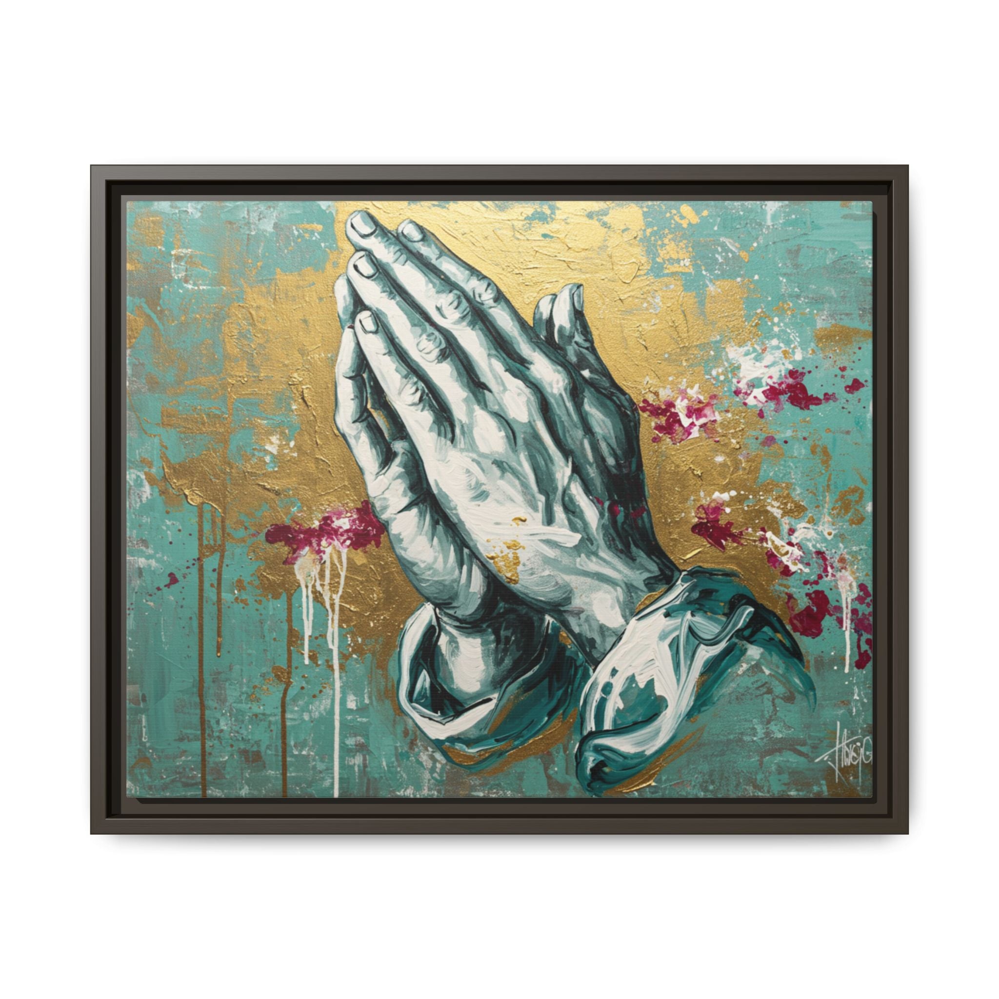 Framed Matte Canvas Art - Multi-Color Religious Wall Decor, Unique Gift for Faith Lovers, Home Decoration, Christian Art, [...]