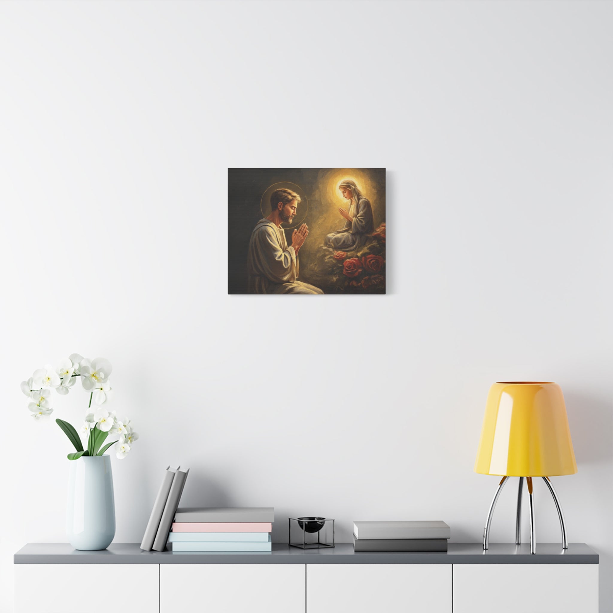 Faith-Inspired Matte Canvas Art, Spiritual Wall Decor, Prayer Artwork, Religious Gift, Home Blessing, Christian Decor