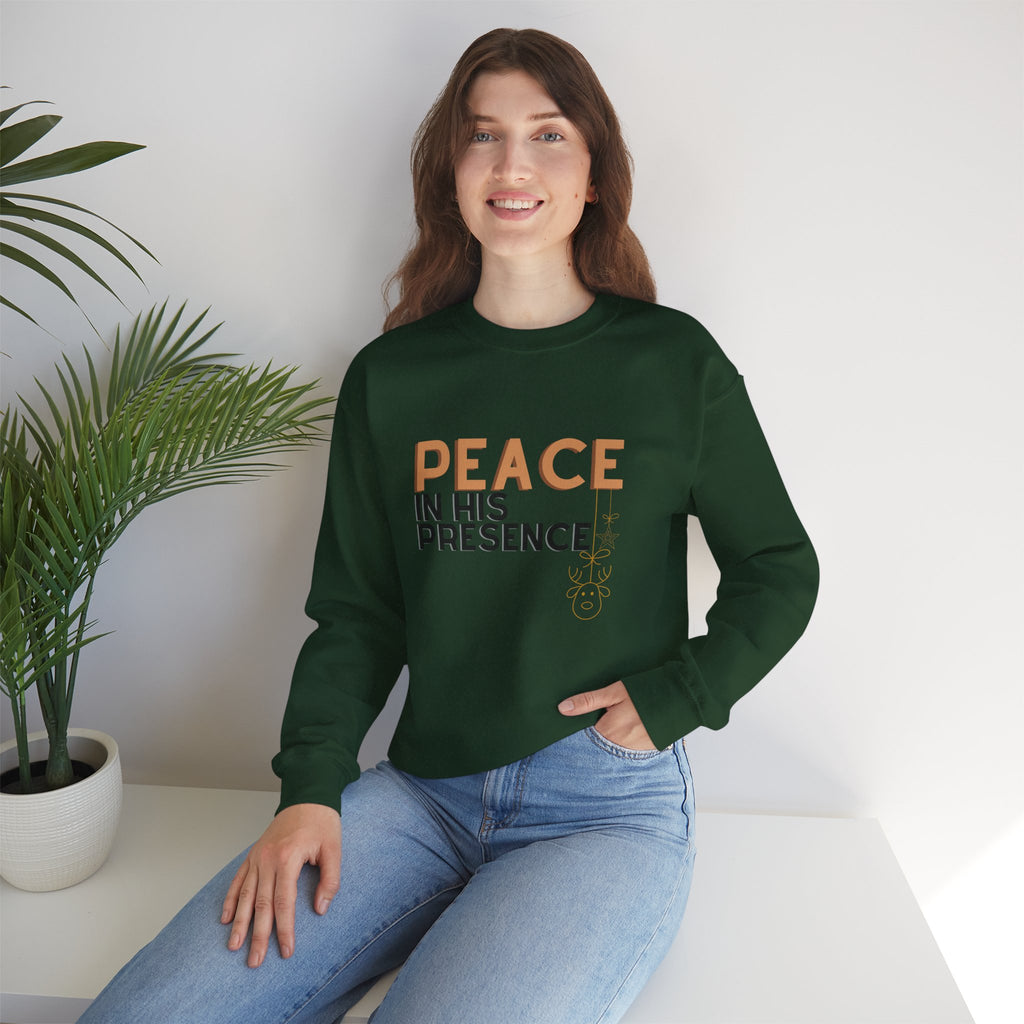 Peace in His Presence Sweatshirt