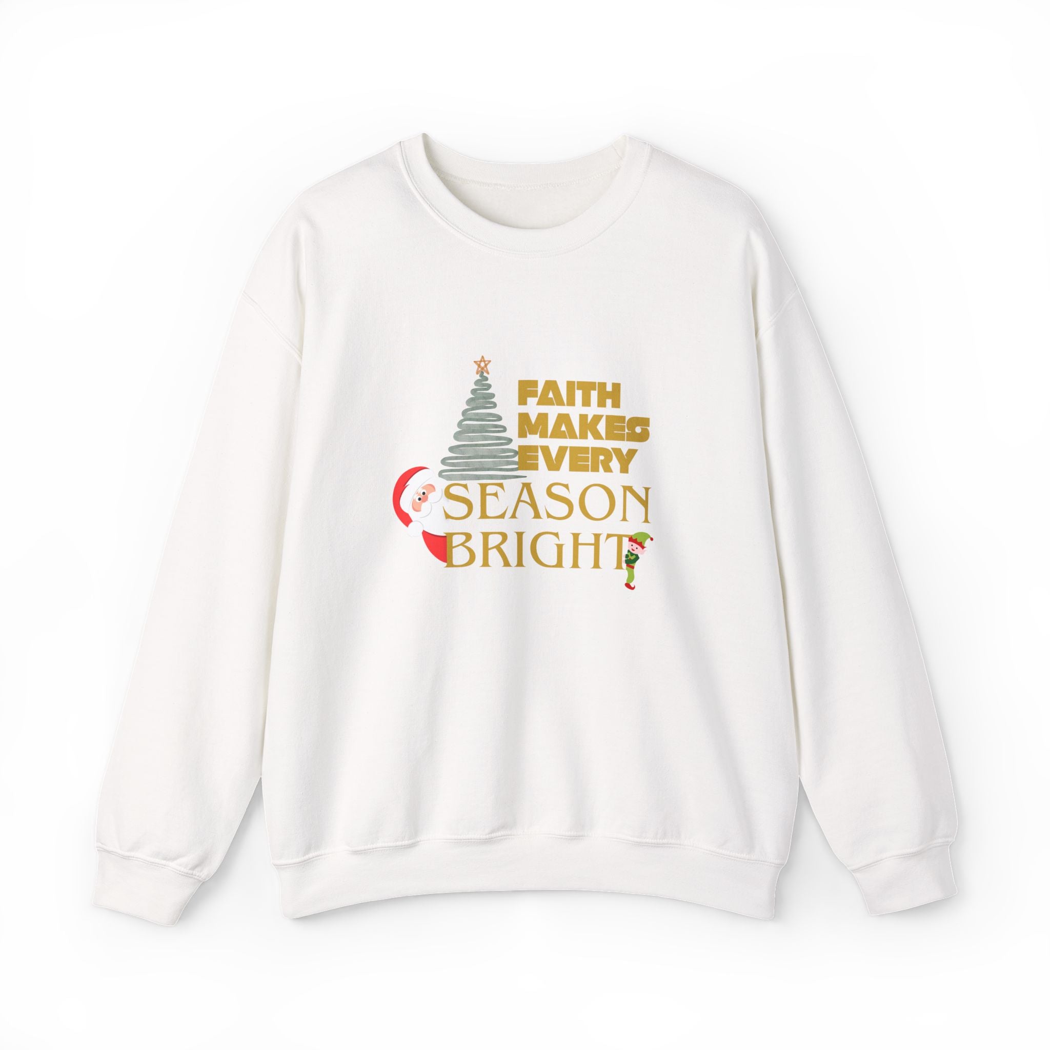 Crewneck Sweatshirt, Inspirational Sweatshirt, Faith-Based Apparel, Christian Gift, Cozy Church Wear