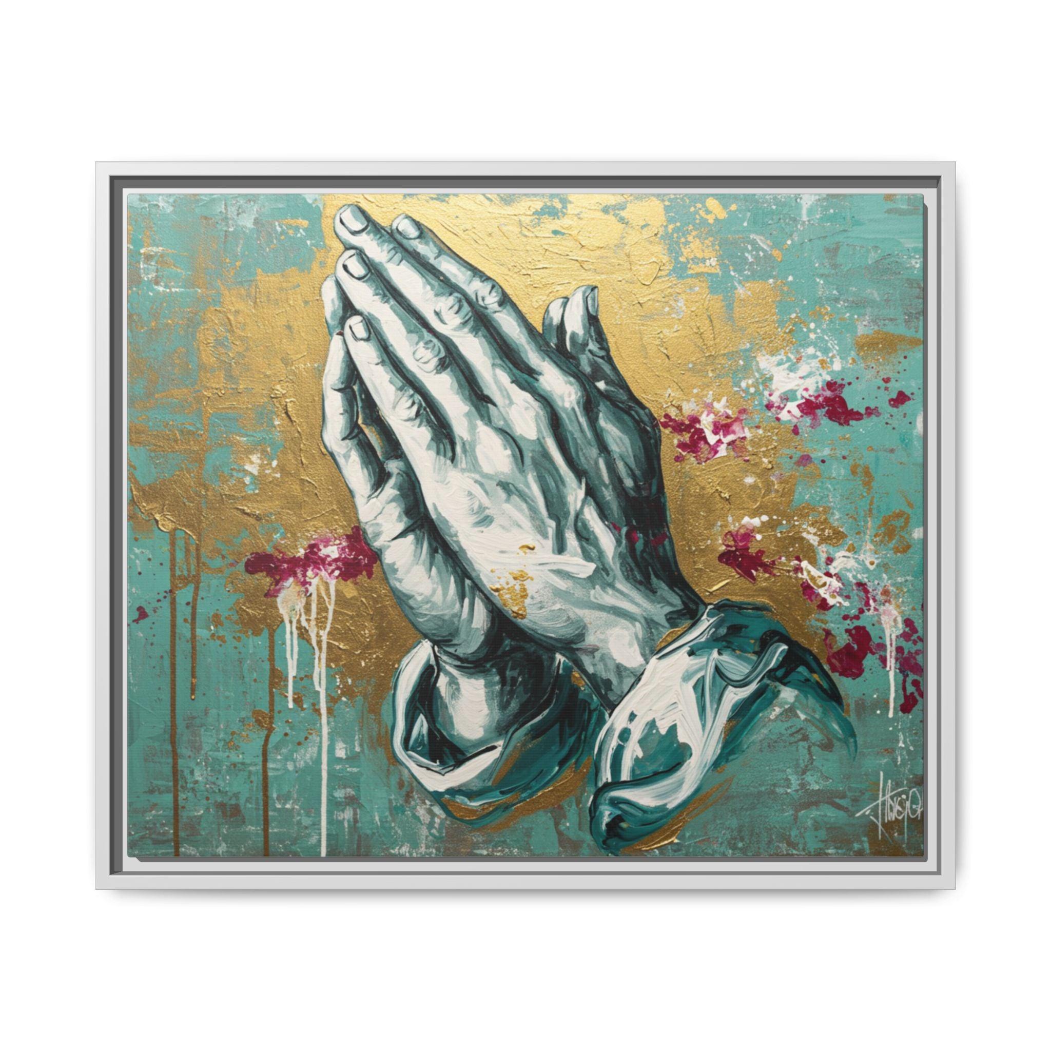 Framed Matte Canvas Art - Multi-Color Religious Wall Decor, Unique Gift for Faith Lovers, Home Decoration, Christian Art, [...]