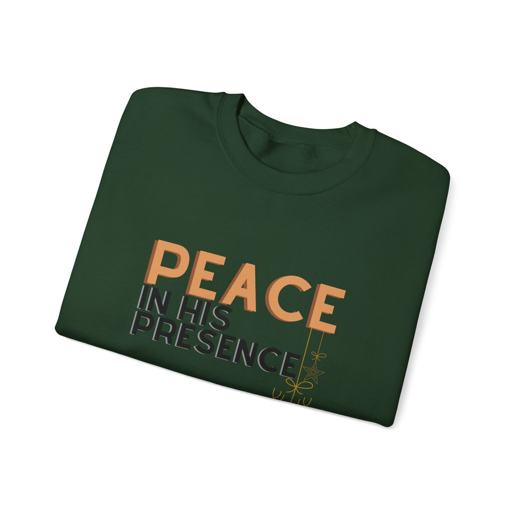 Peace in His Presence Sweatshirt