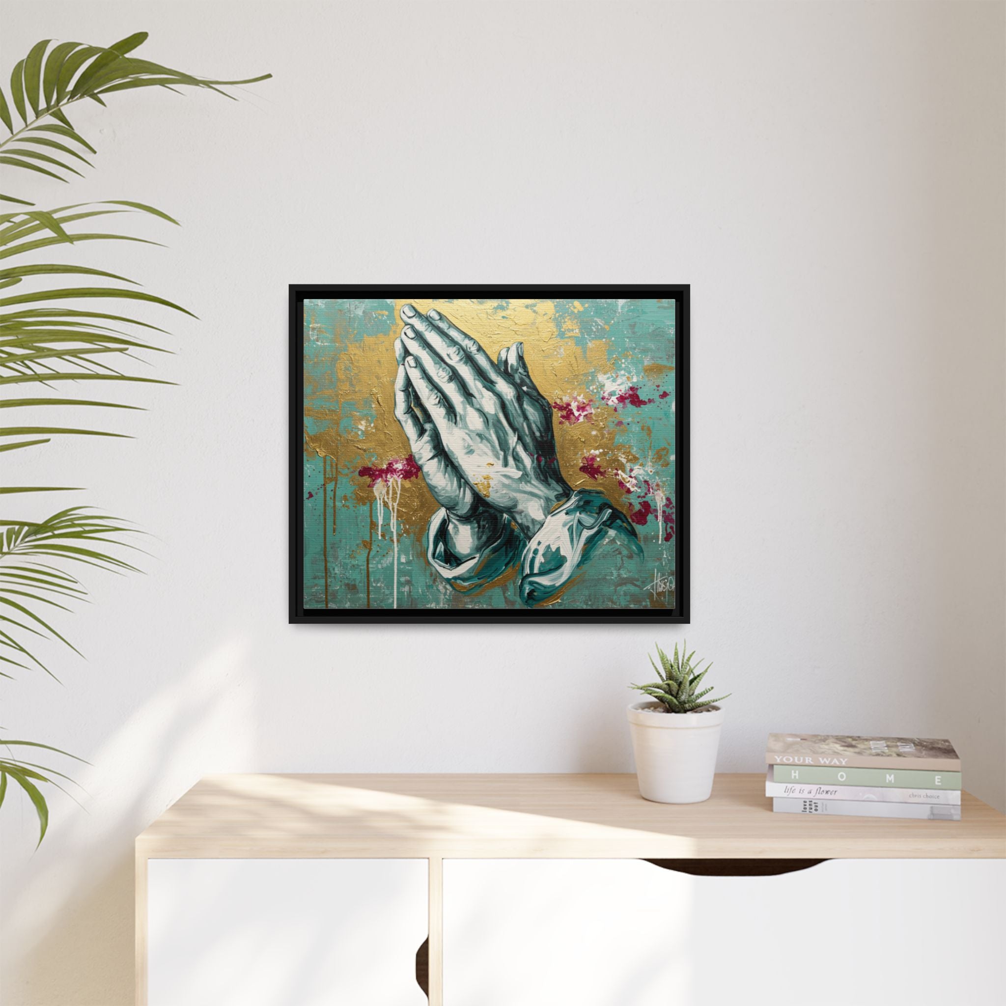 Framed Matte Canvas Art - Multi-Color Religious Wall Decor, Unique Gift for Faith Lovers, Home Decoration, Christian Art, [...]