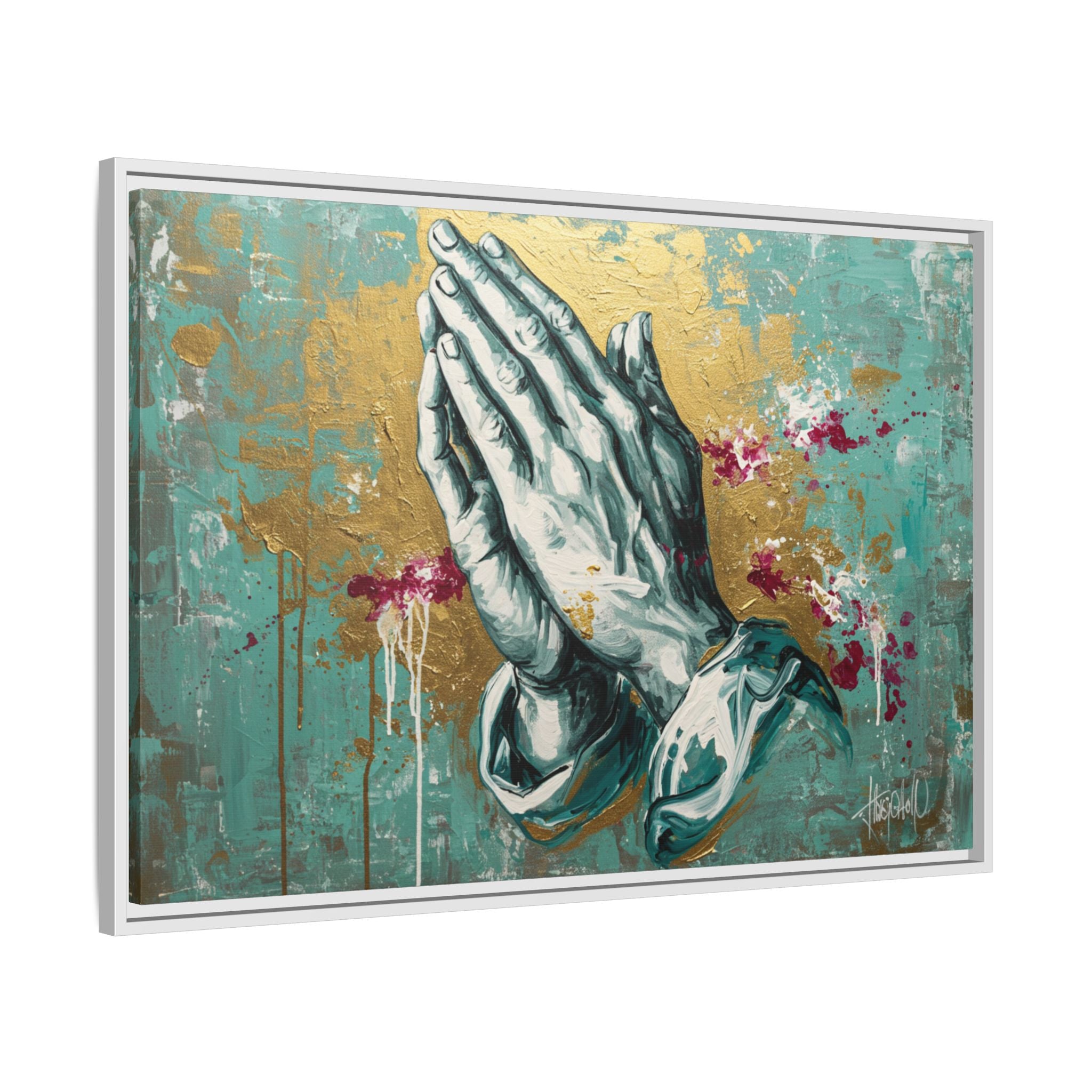 Framed Matte Canvas Art - Multi-Color Religious Wall Decor, Unique Gift for Faith Lovers, Home Decoration, Christian Art, [...]