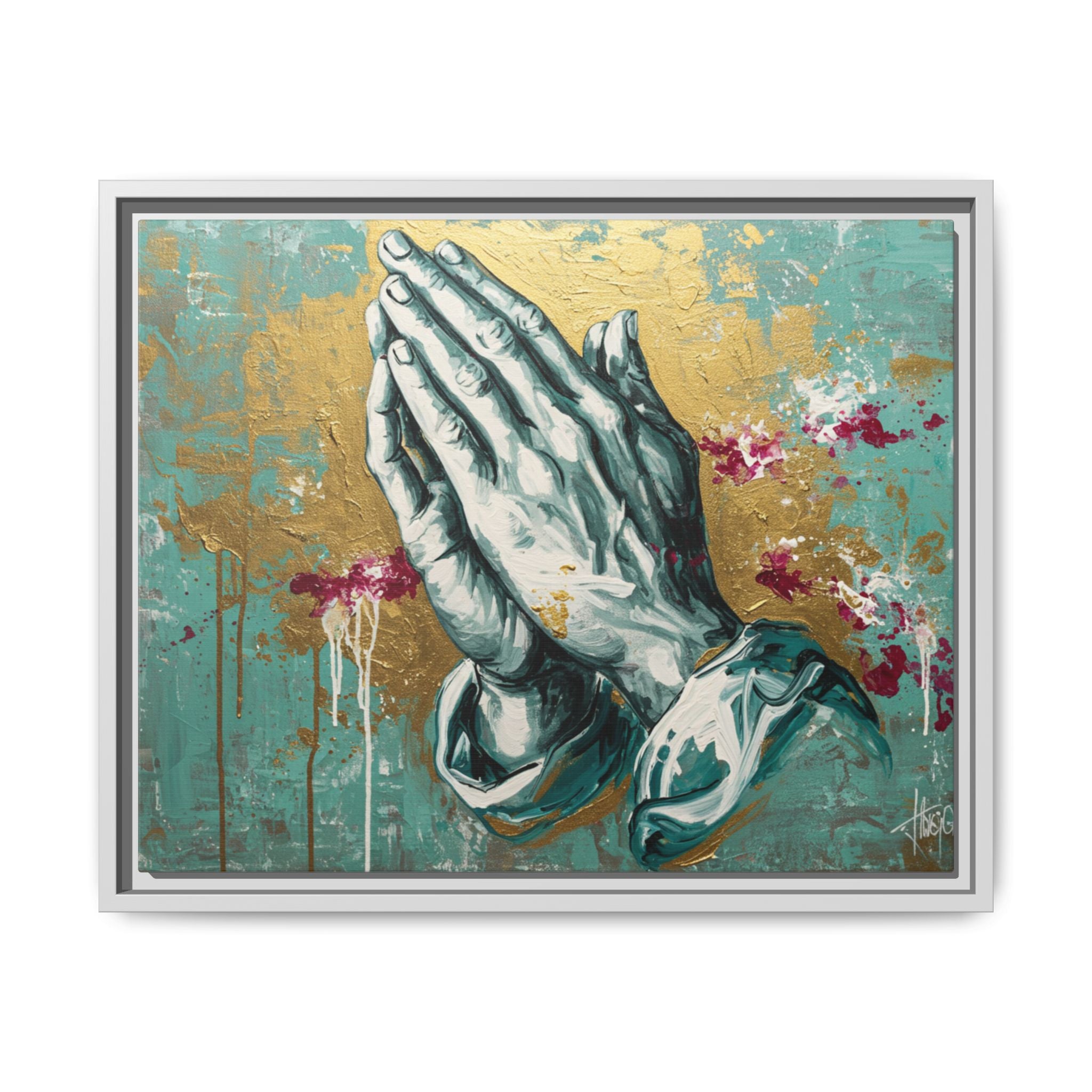 Framed Matte Canvas Art - Multi-Color Religious Wall Decor, Unique Gift for Faith Lovers, Home Decoration, Christian Art, [...]