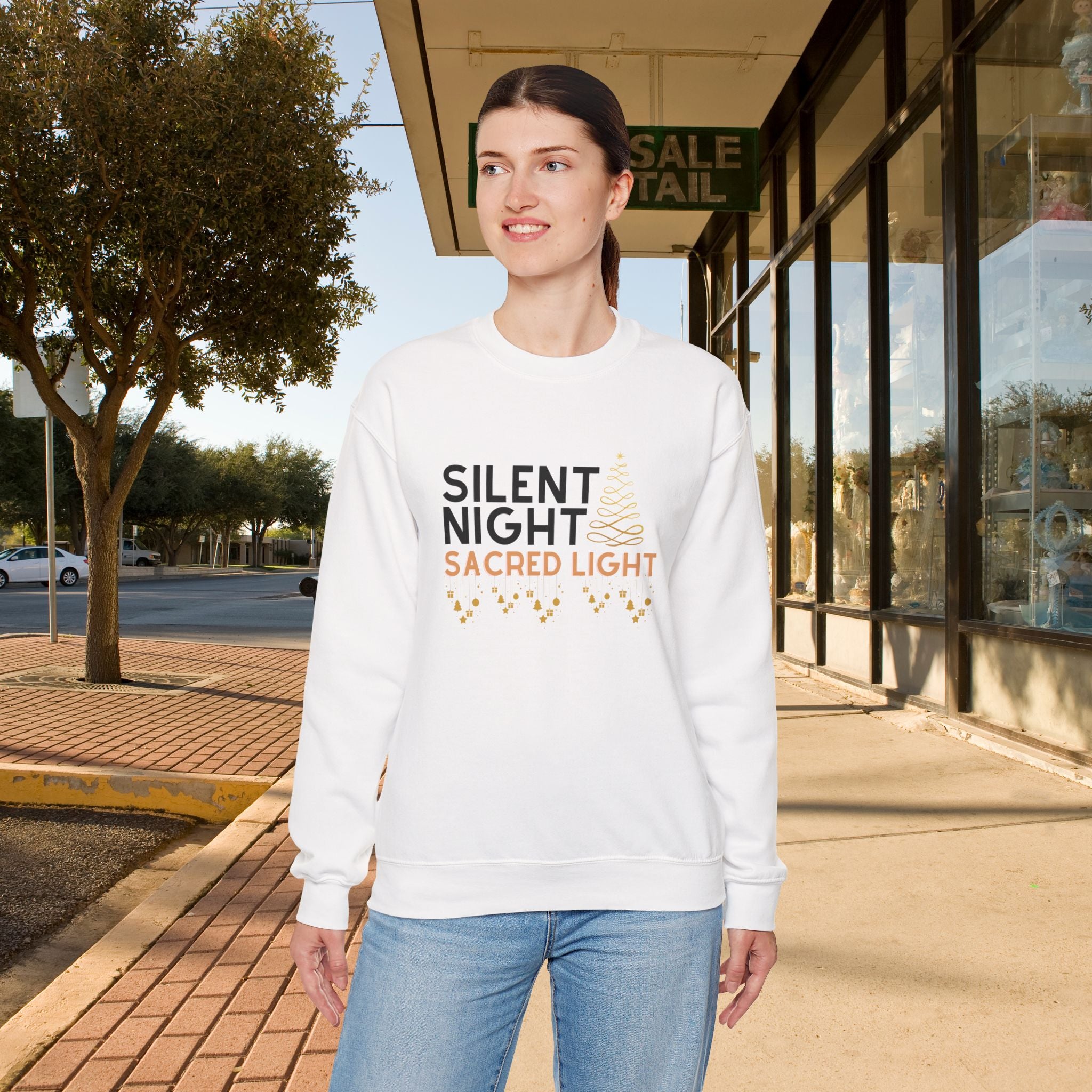 Silent Night Crewneck Sweatshirt