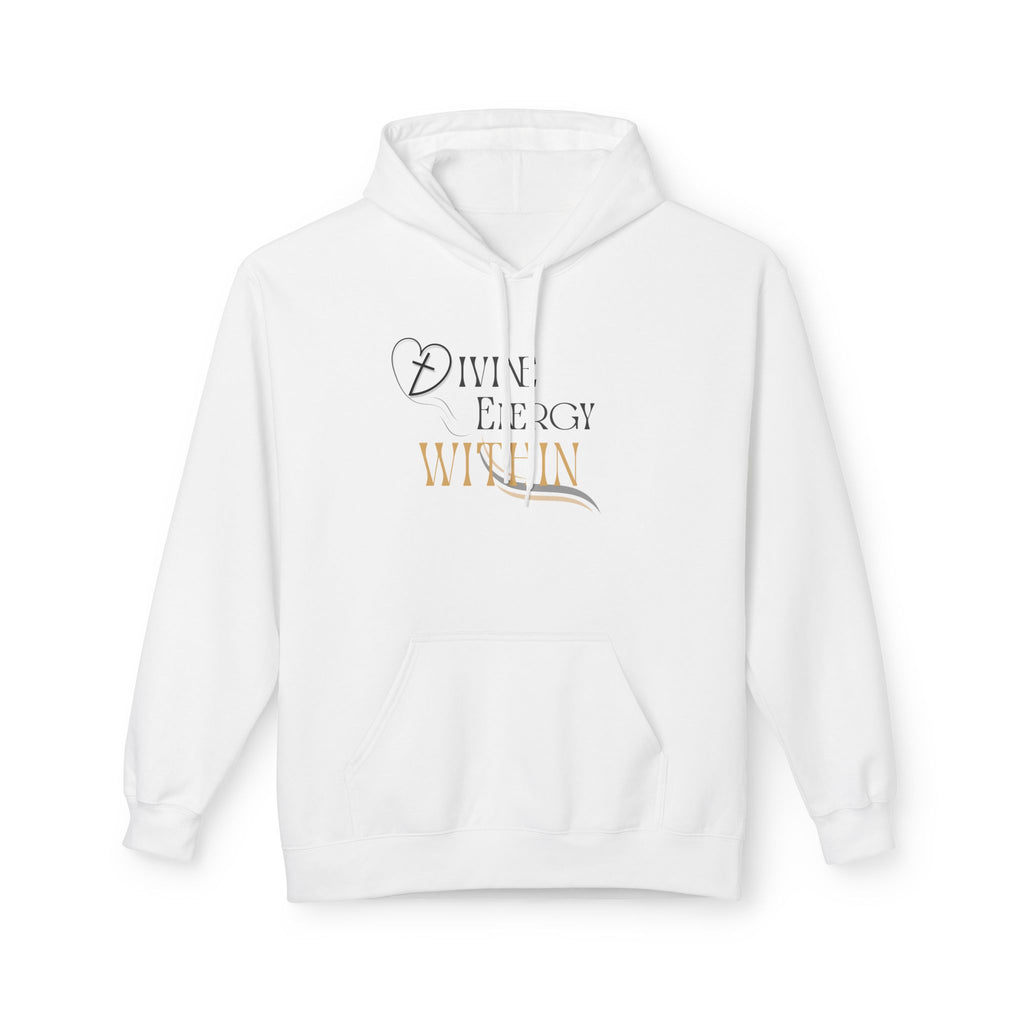 Divine Energy Within Hoodie – Unisex Spiritual Cozy  Sweatshirt, Faith & Light Collection, Inspirational Spiritual Apparel,  Motivational Gift