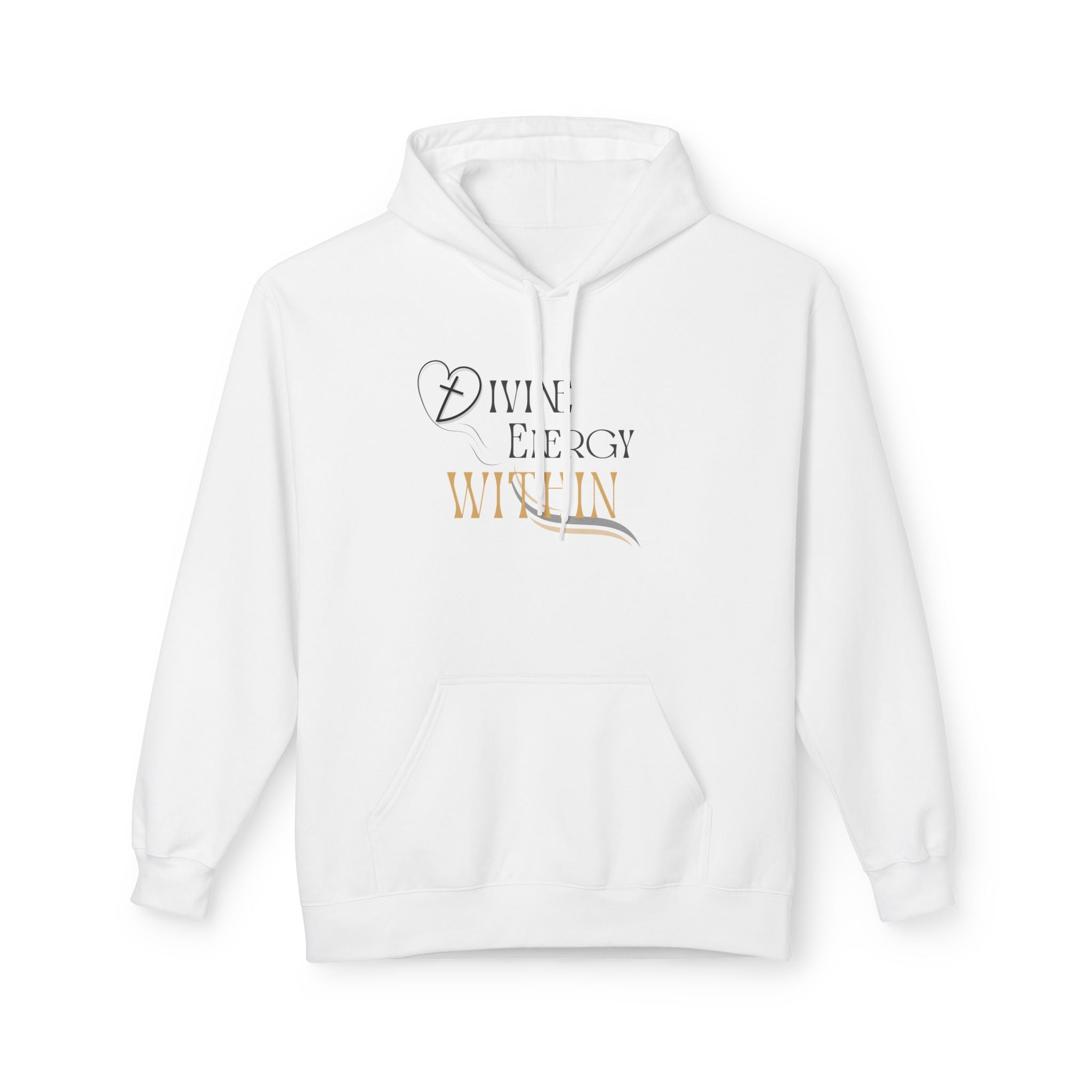 Divine Energy Within Hoodie – Unisex Spiritual Cozy  Sweatshirt, Faith & Light Collection, Inspirational Spiritual Apparel,  Motivational Gift