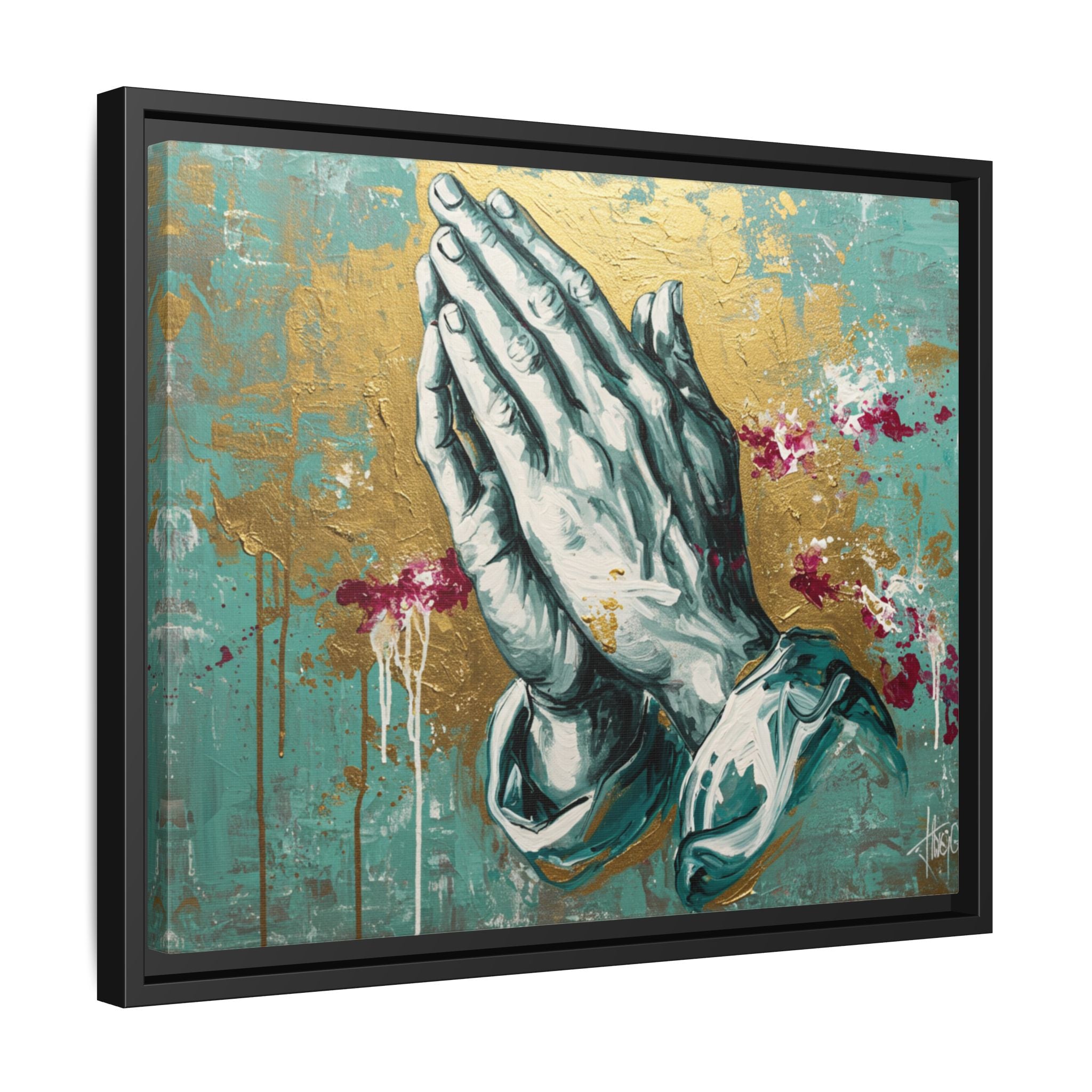 Framed Matte Canvas Art - Multi-Color Religious Wall Decor, Unique Gift for Faith Lovers, Home Decoration, Christian Art, [...]