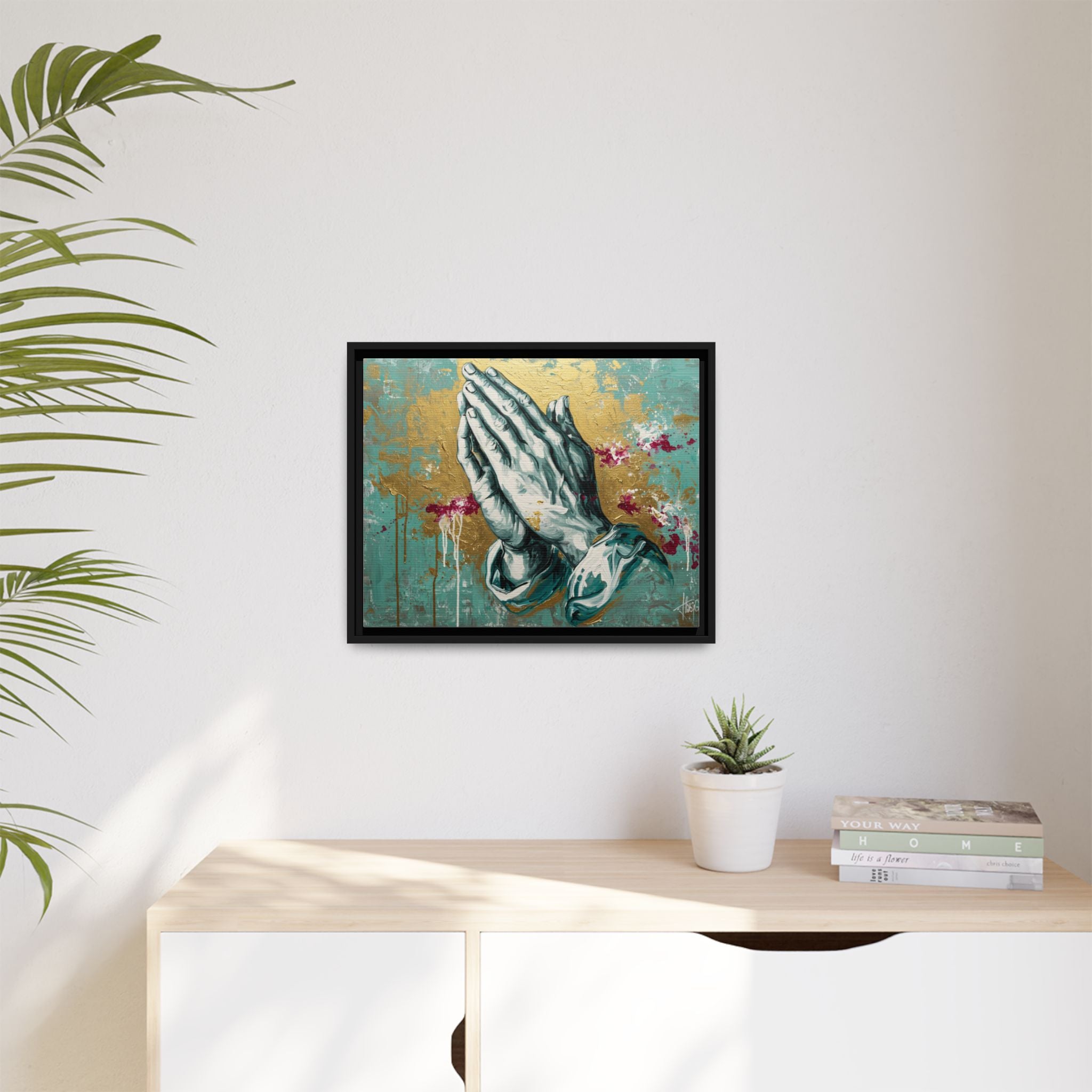 Framed Matte Canvas Art - Multi-Color Religious Wall Decor, Unique Gift for Faith Lovers, Home Decoration, Christian Art, [...]