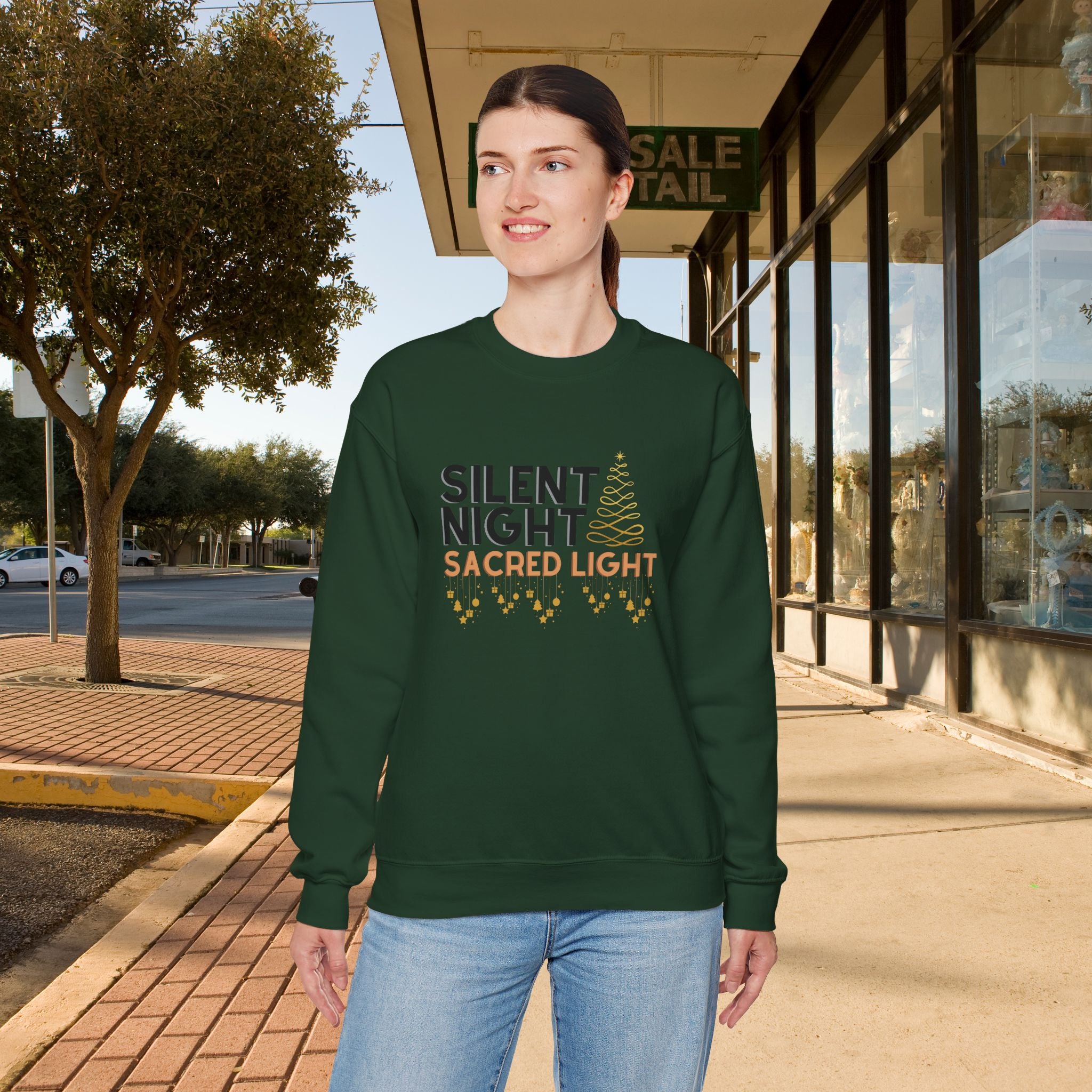 Silent Night Crewneck Sweatshirt
