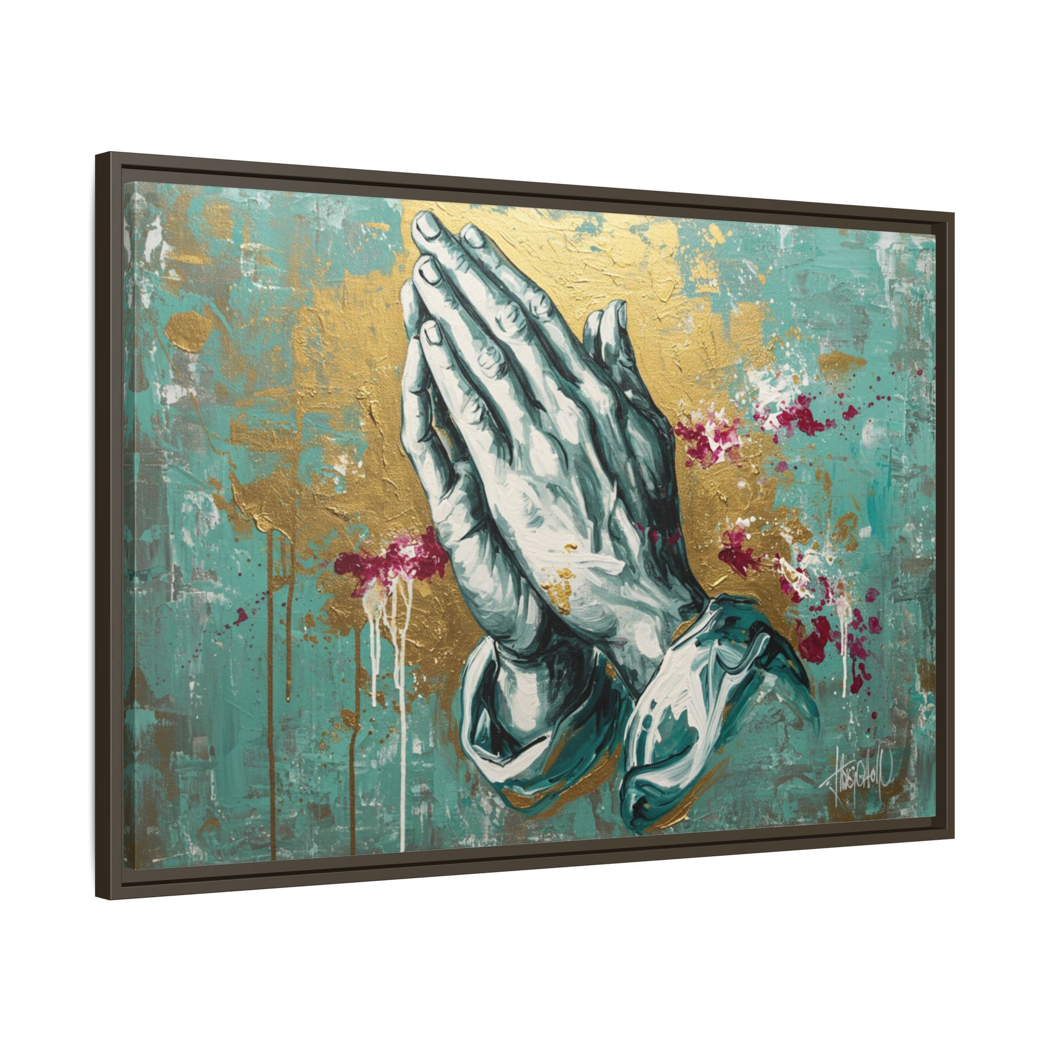 Framed Matte Canvas Art - Multi-Color Religious Wall Decor, Unique Gift for Faith Lovers, Home Decoration, Christian Art, [...]