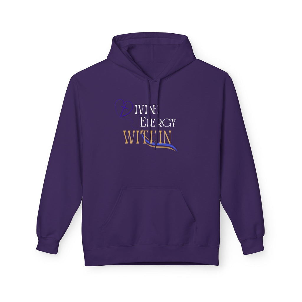Divine Energy Within Hoodie – Unisex Spiritual Cozy  Sweatshirt, Faith & Light Collection, Inspirational Spiritual Apparel,  Motivational Gift