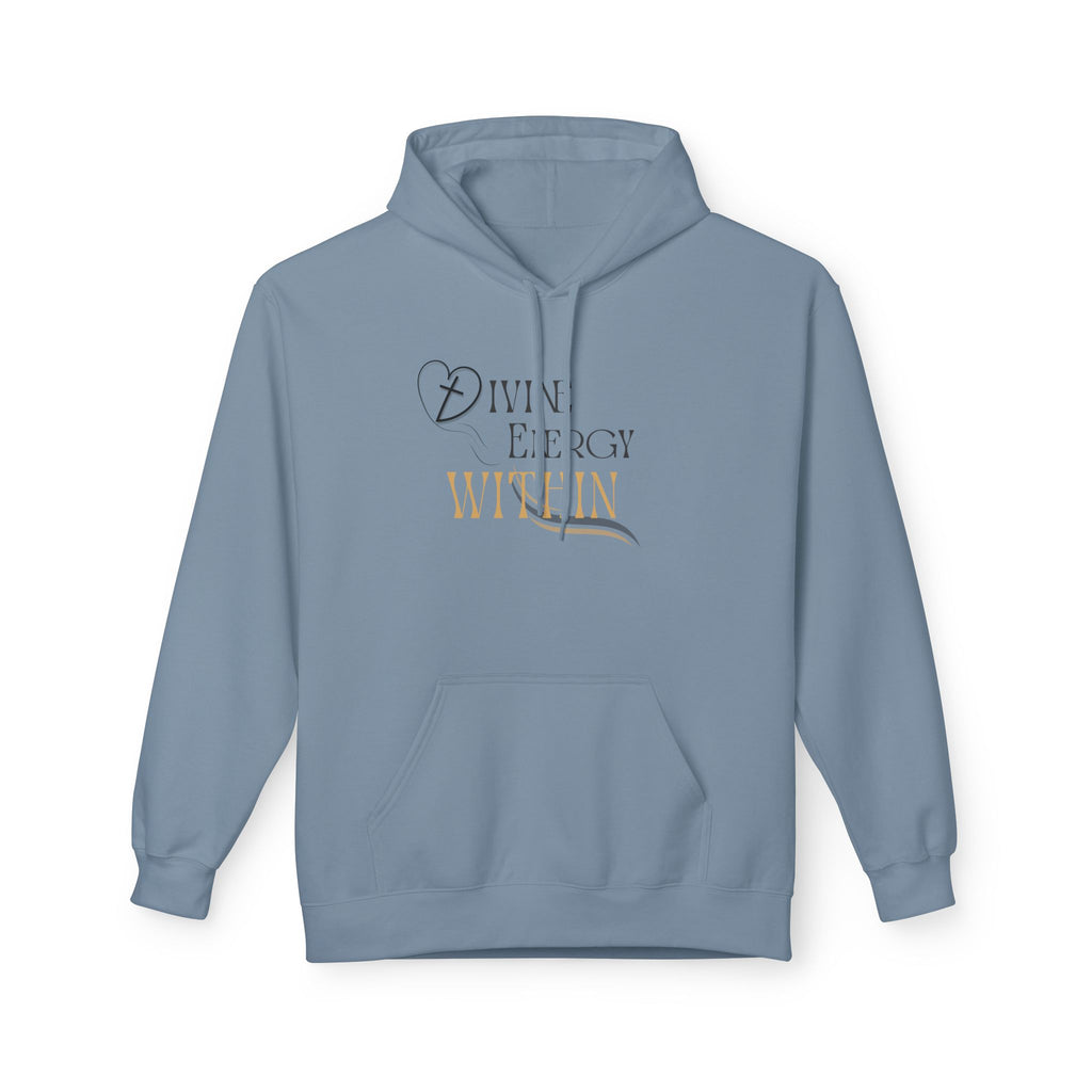 Divine Energy Within Hoodie – Unisex Spiritual Cozy  Sweatshirt, Faith & Light Collection, Inspirational Spiritual Apparel,  Motivational Gift