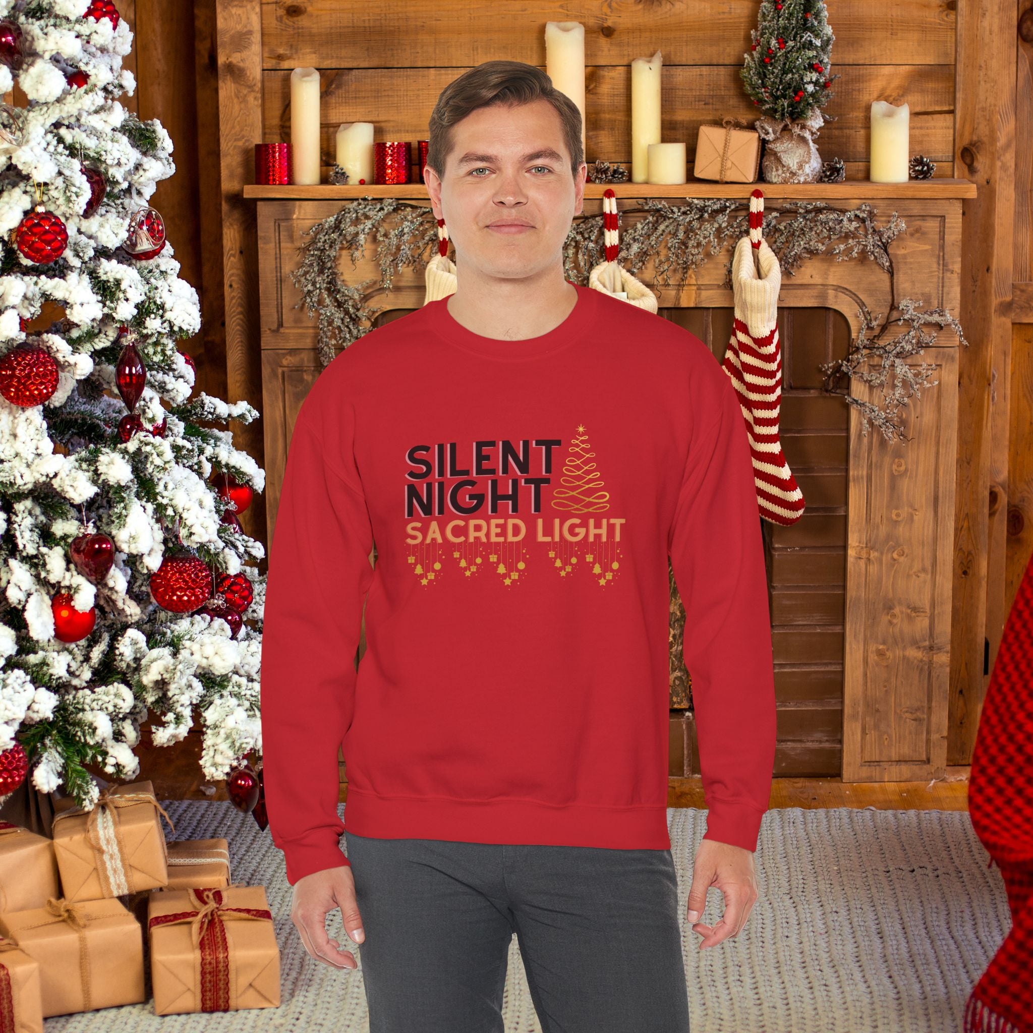 Silent Night Crewneck Sweatshirt