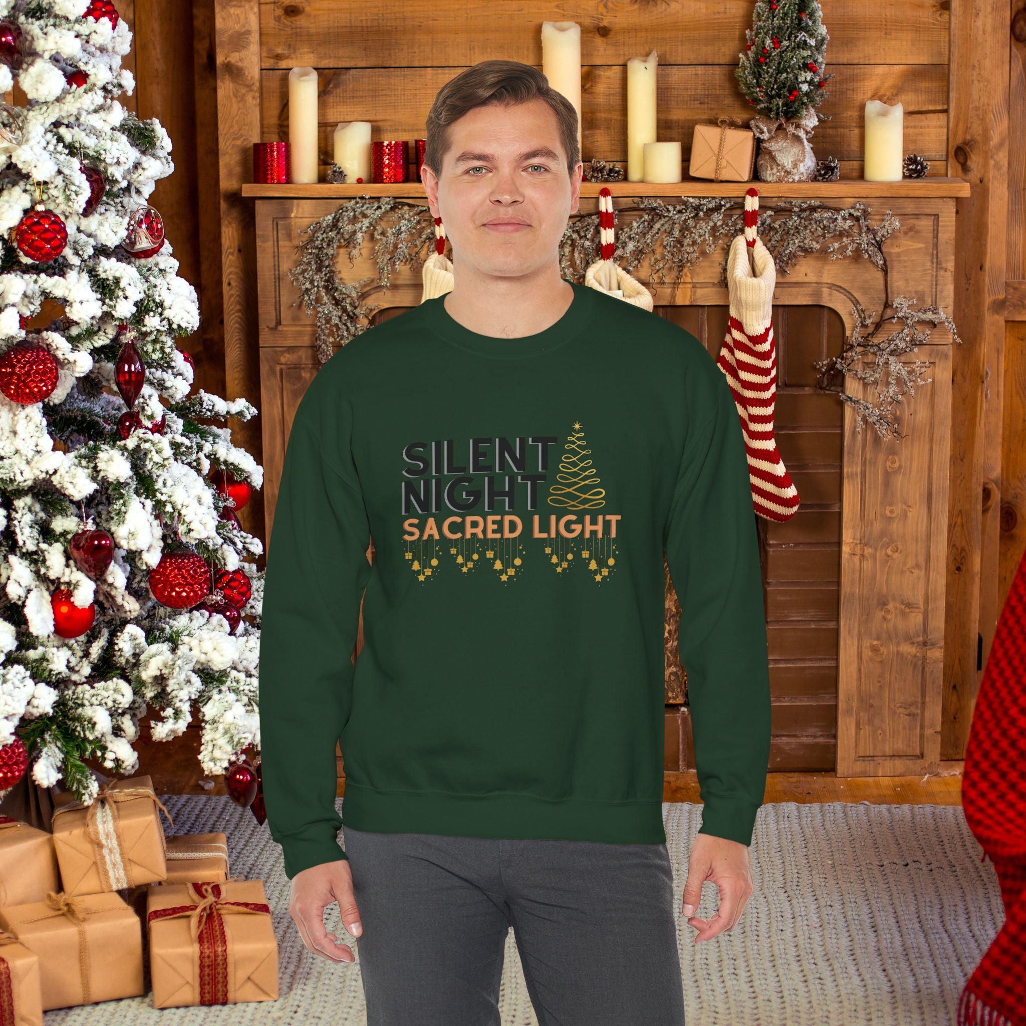Silent Night Crewneck Sweatshirt